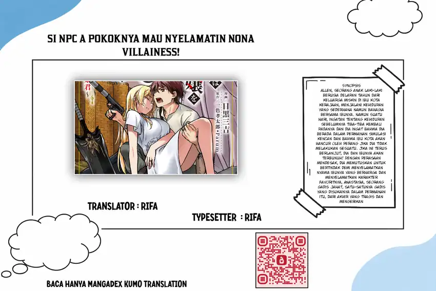 Komik Villager A Wants to Save the Villainess no Matter What! Chapter 42 gambar 1