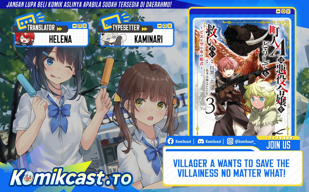 Komik Villager A Wants to Save the Villainess no Matter What! Chapter 43 gambar 1
