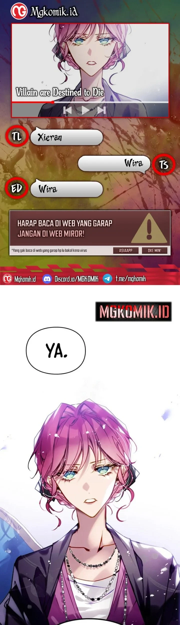 Komik Villains Are Destined to Die Chapter 165 gambar 1