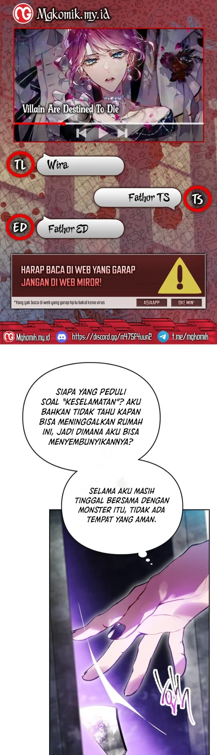 Komik Villains Are Destined to Die Chapter 168 gambar 1