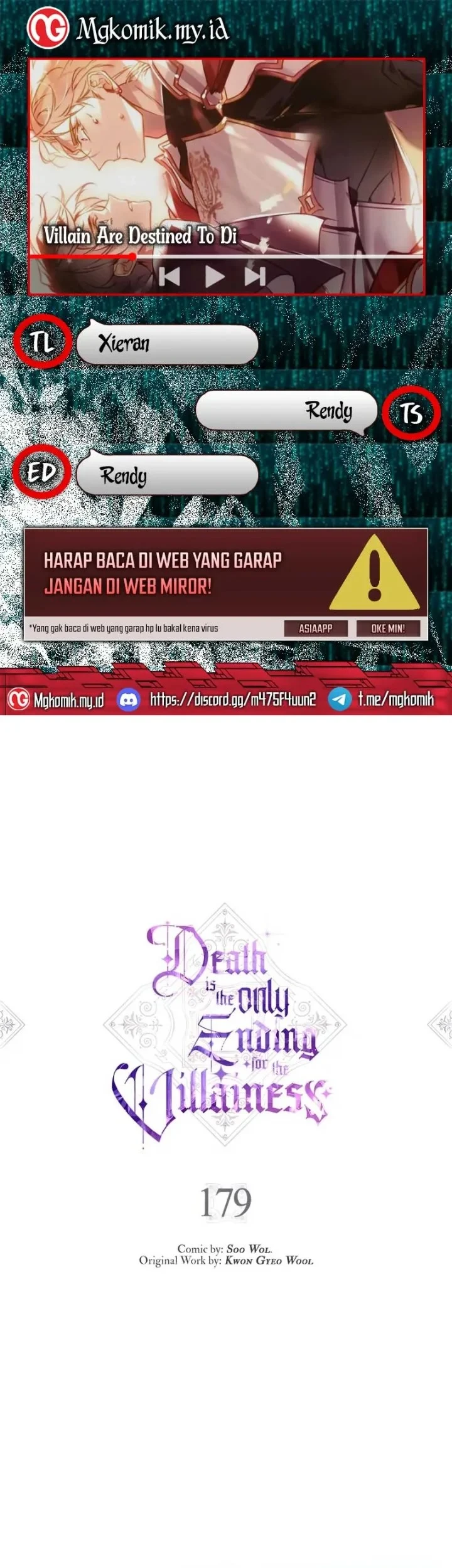 Komik Villains Are Destined to Die Chapter 179 gambar 1