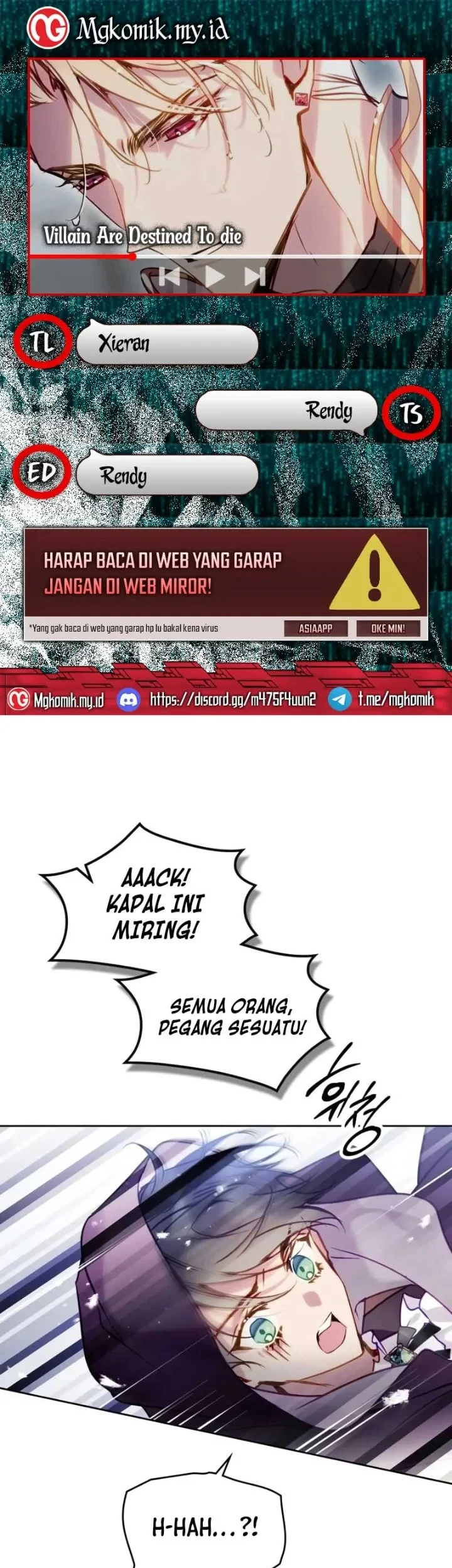 Komik Villains Are Destined to Die Chapter 180 gambar 1