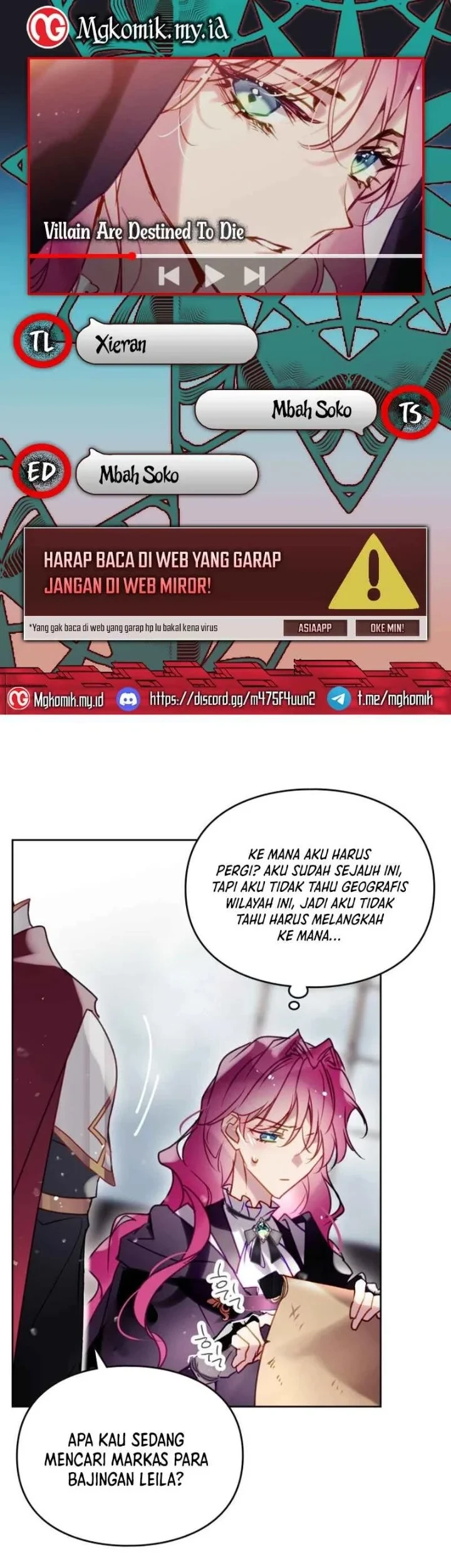Komik Villains Are Destined to Die Chapter 181 gambar 1