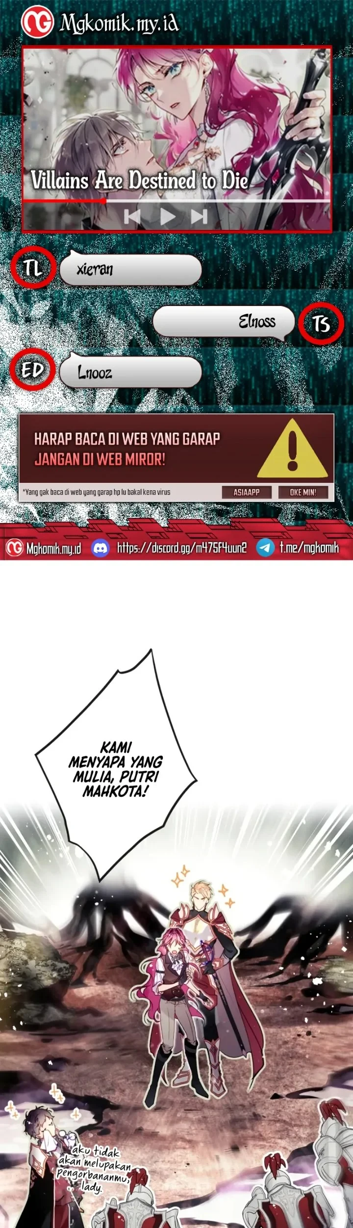 Komik Villains Are Destined to Die Chapter 187 gambar 1