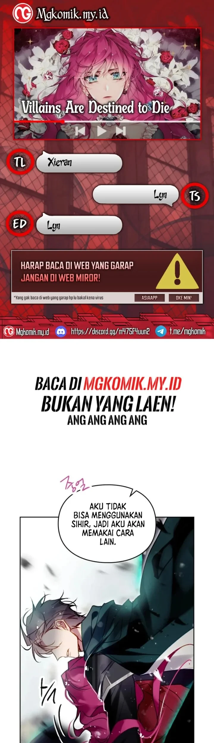Komik Villains Are Destined to Die Chapter 188 gambar 1