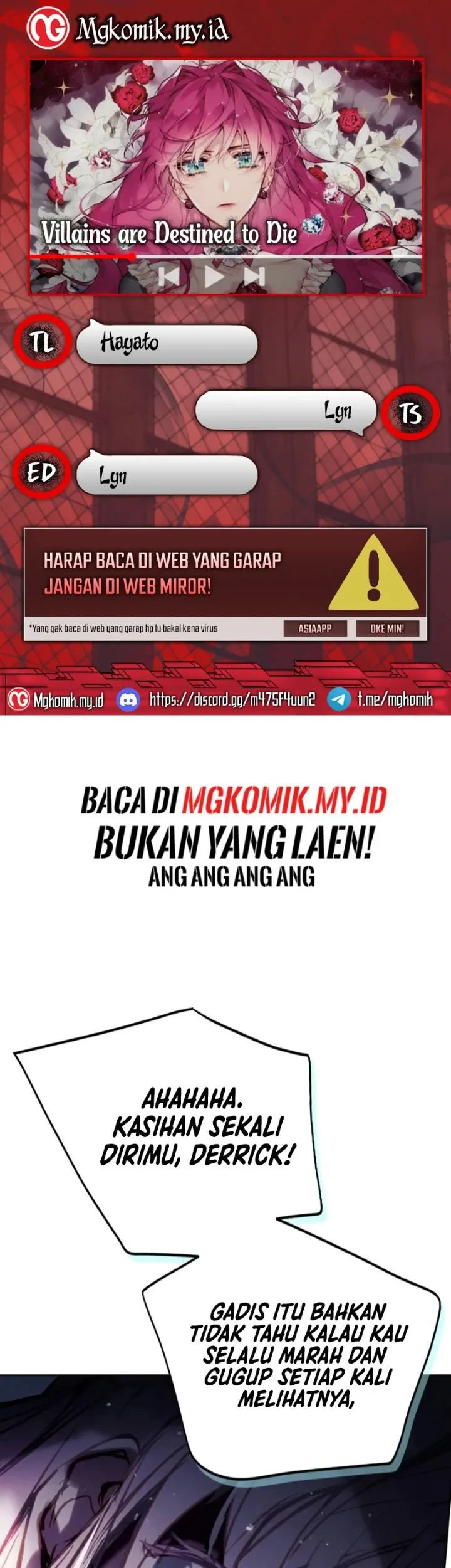 Komik Villains Are Destined to Die Chapter 196 gambar 1