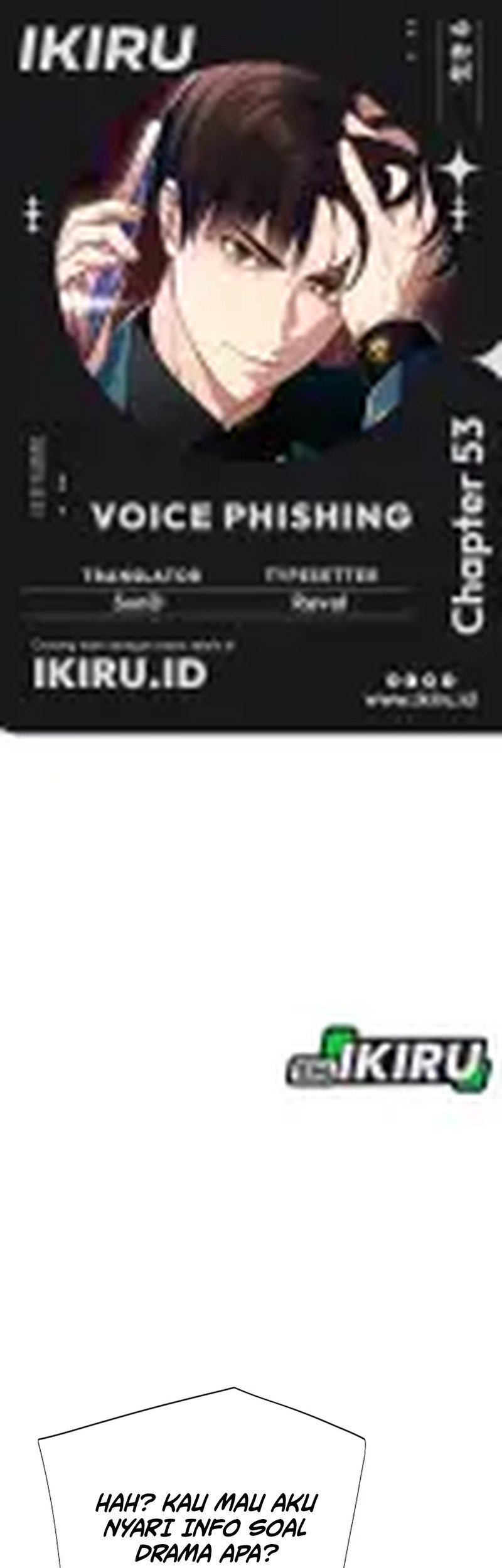 Komik Voice Phishing Turns Your Life Around Chapter 53 gambar 1