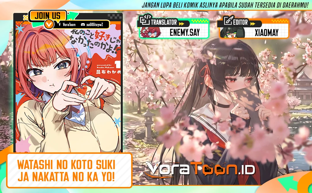 Komik Watashi no Koto Suki ja Nakatta no ka yo!? Chapter 27 gambar 1