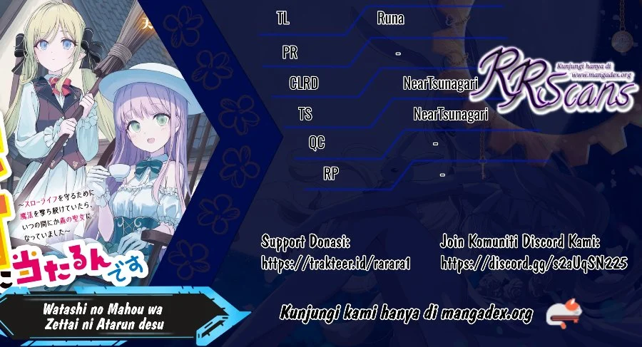 Komik Watashi no Mahou wa Zettai ni Atarun desu Chapter 6 gambar 1
