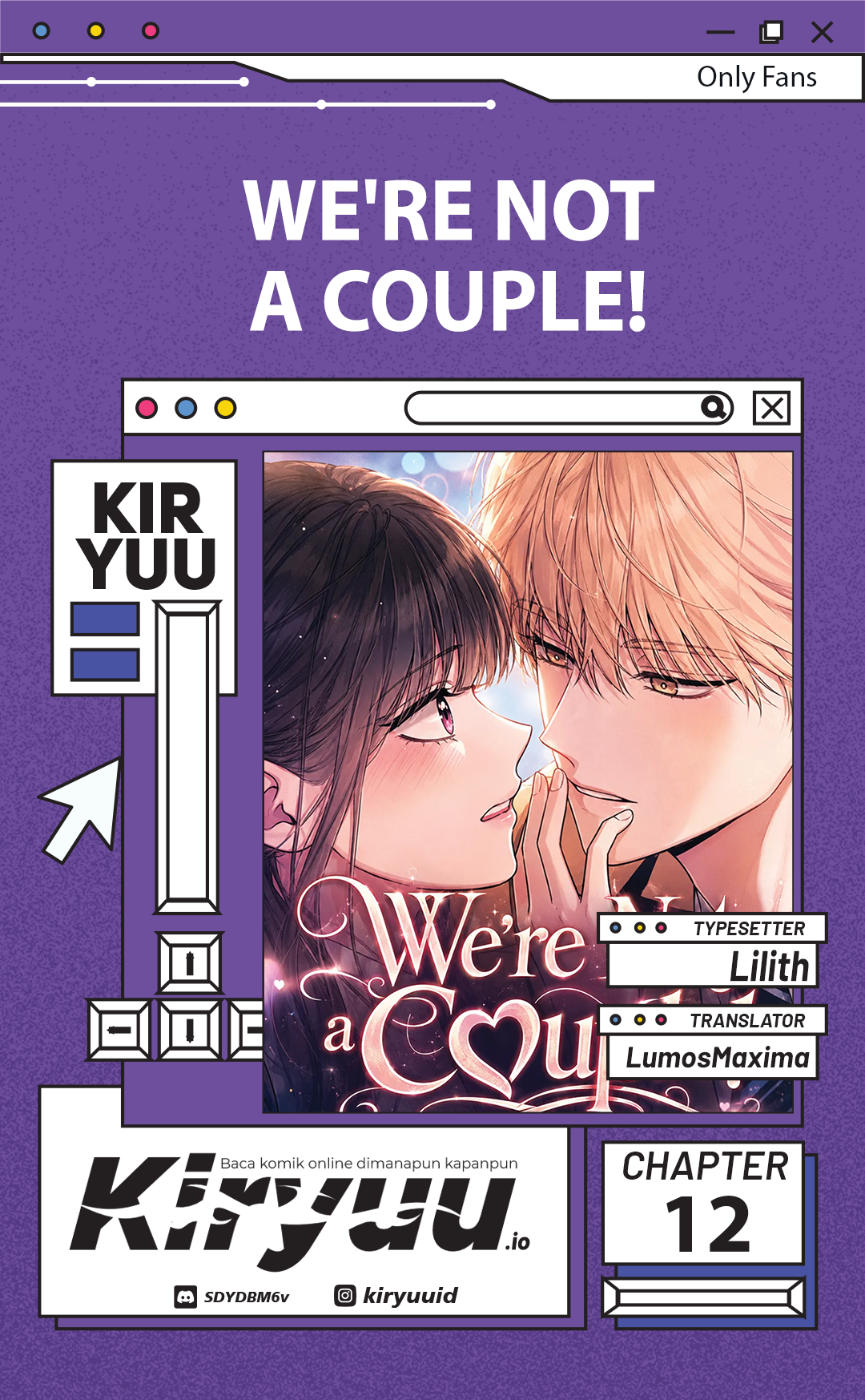 Komik We're Not a Couple! Chapter 12 gambar 1
