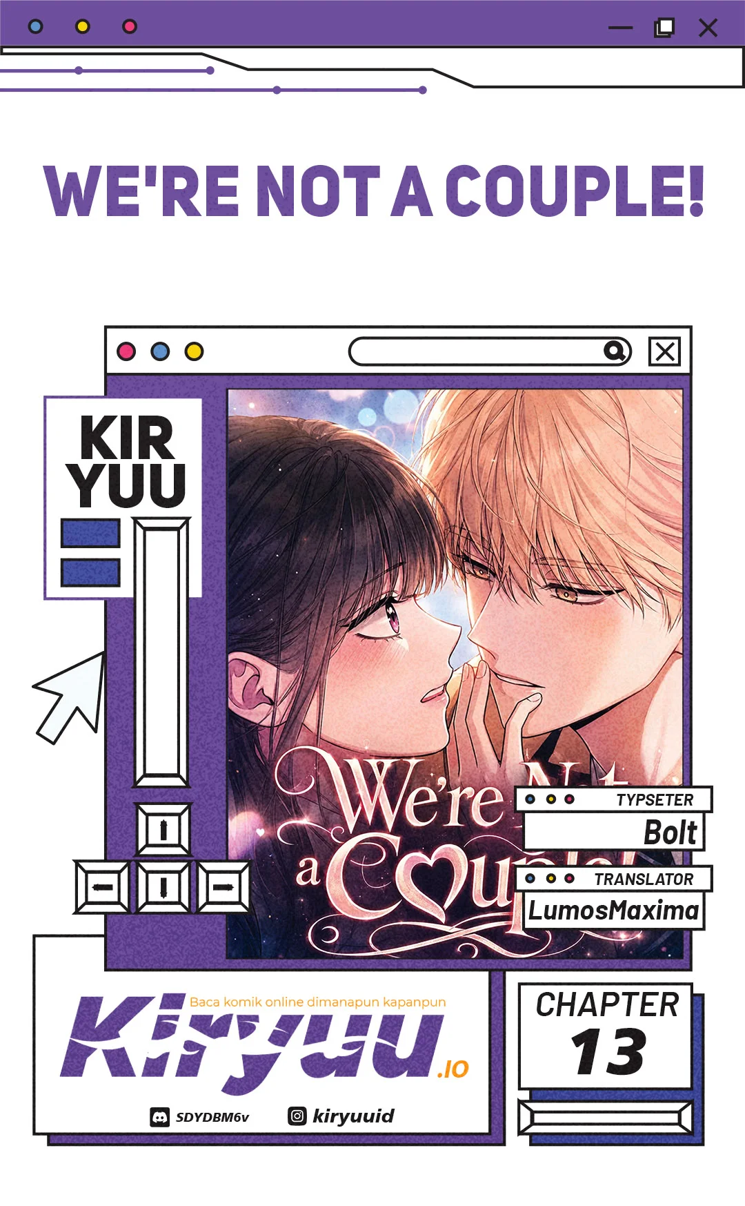 Komik We're Not a Couple! Chapter 13 gambar 1