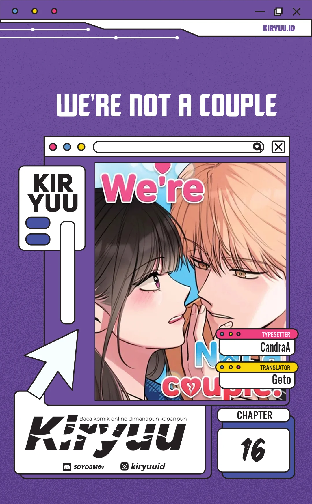 Komik We're Not a Couple! Chapter 16 gambar 1