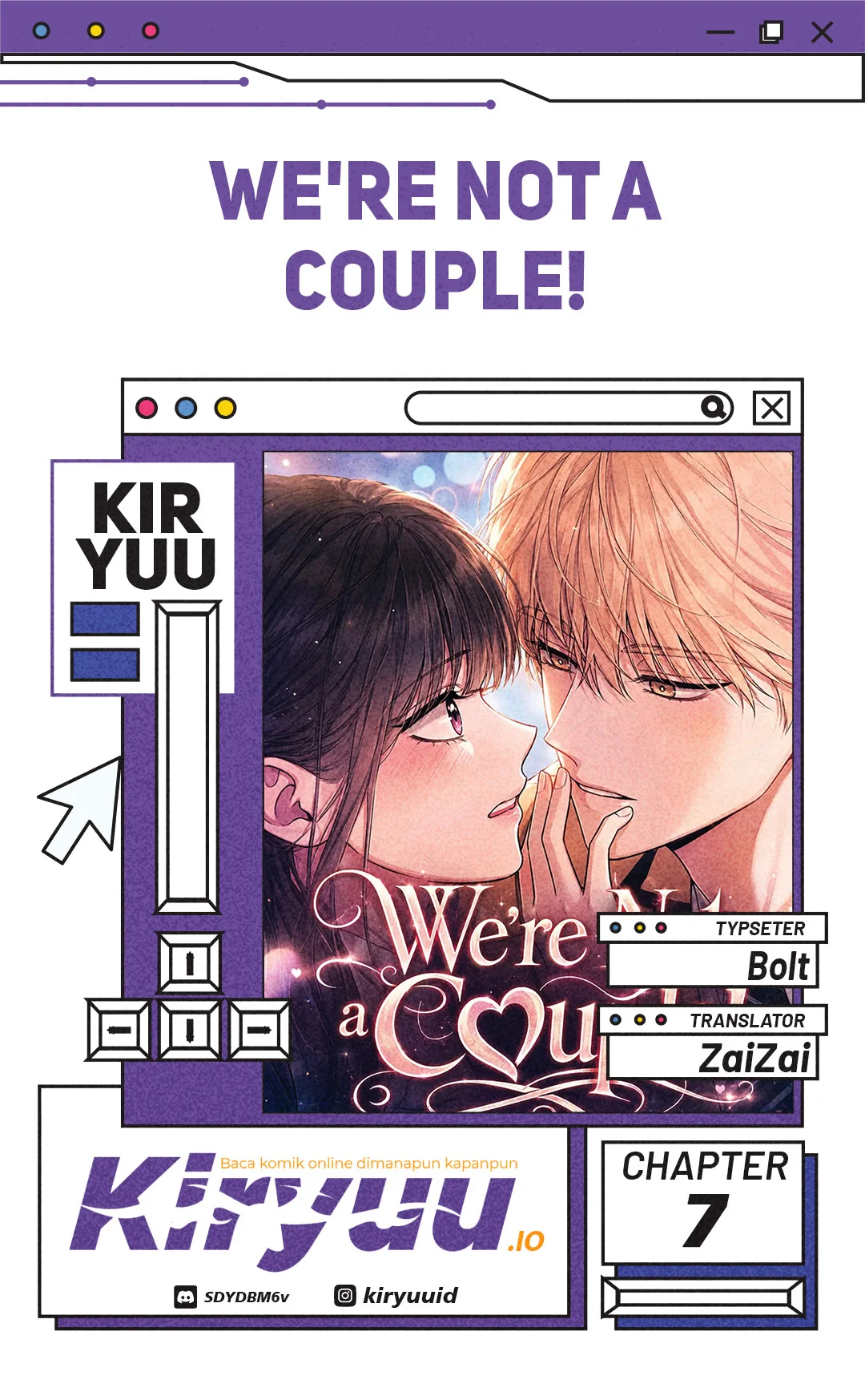 Komik We're Not a Couple! Chapter 7 gambar 1