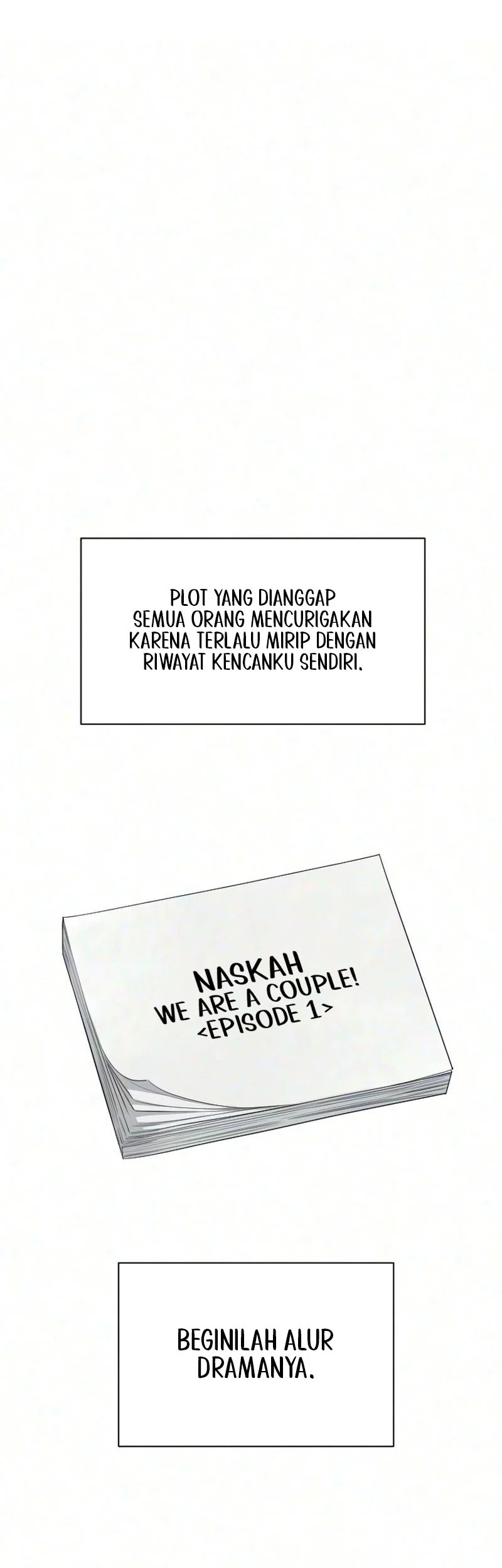Manhwa We're Not a Couple! Chapter 9 gambar 2
