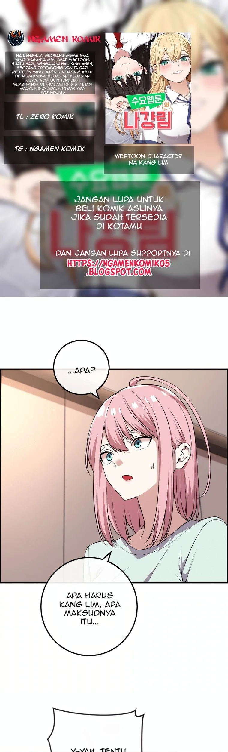 Komik Webtoon Character Na Kang Lim Chapter 111 gambar 1