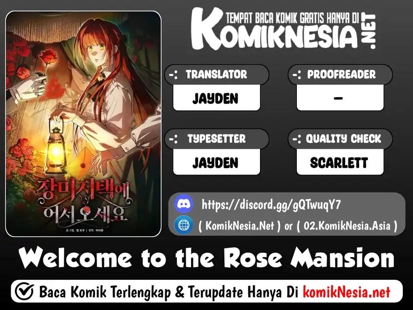Komik Welcome to the Rose Mansion Chapter 2 gambar 1