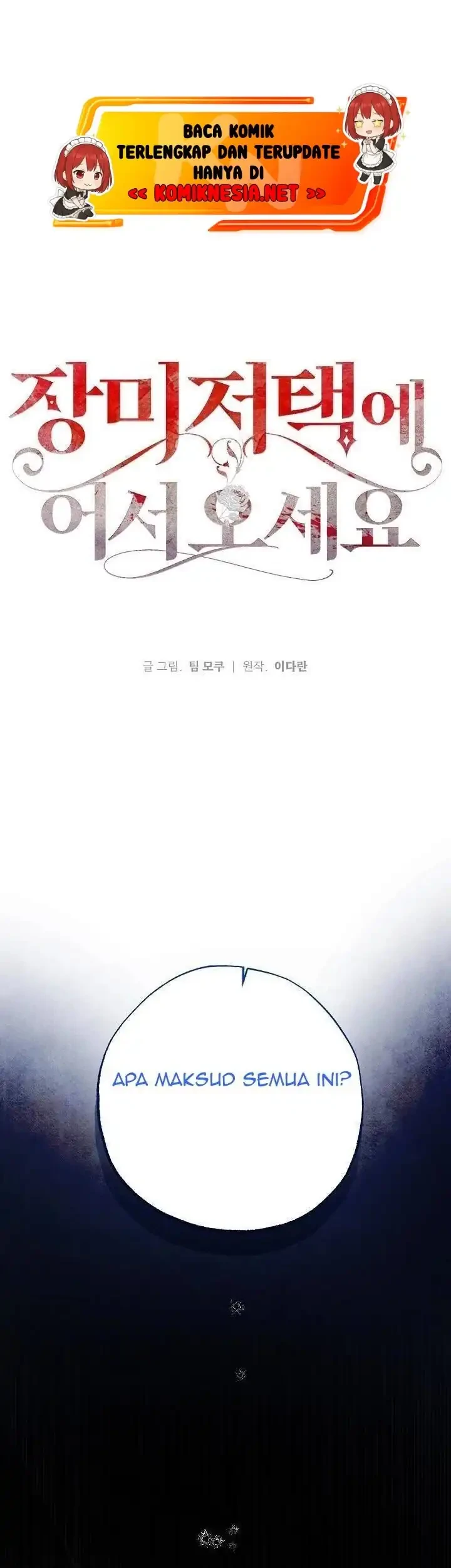 Manhwa Welcome to the Rose Mansion Chapter 2 gambar 2