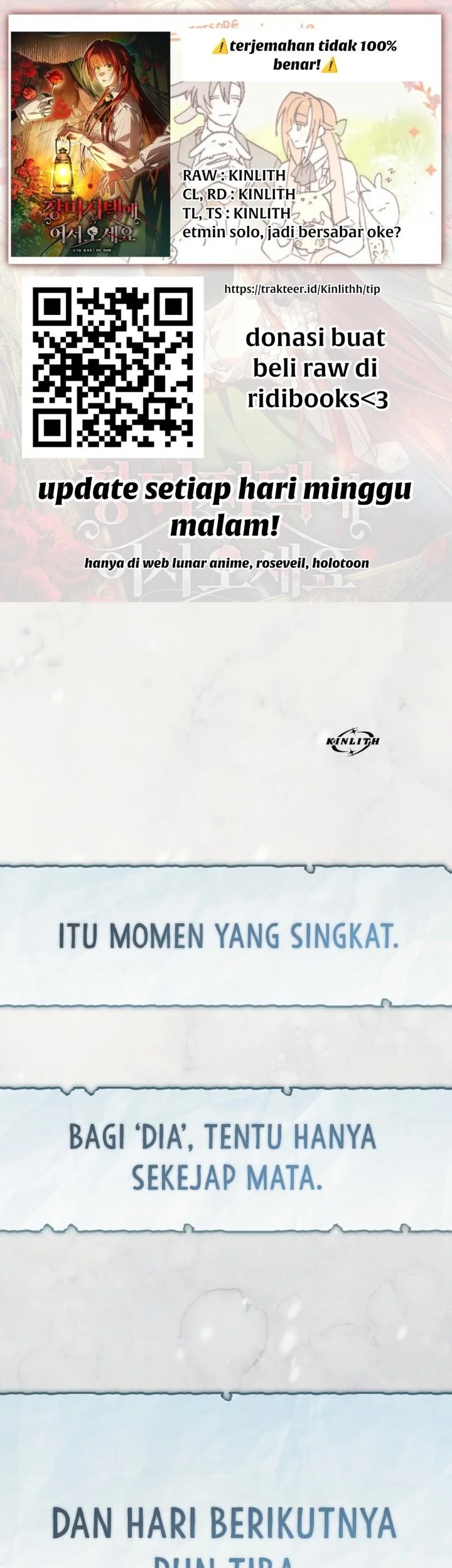 Komik Welcome to the Rose Mansion Chapter 56 gambar 1