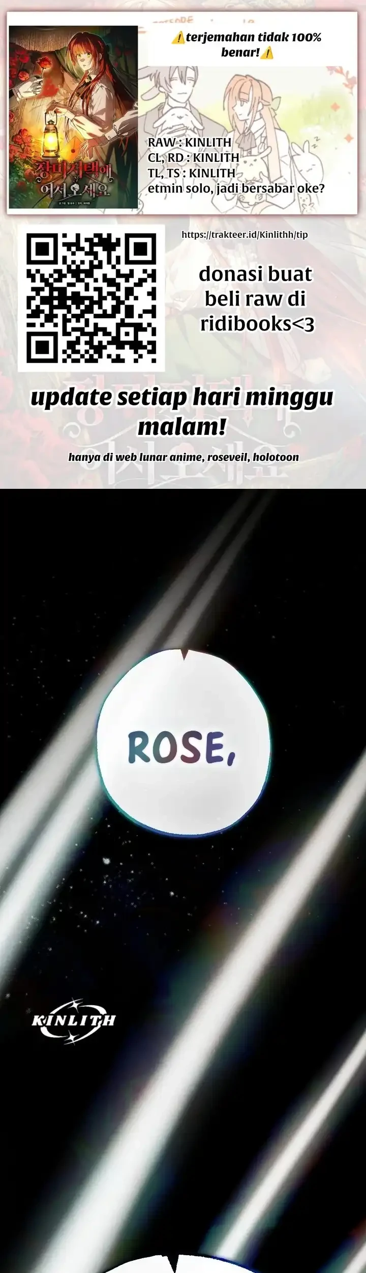 Komik Welcome to the Rose Mansion Chapter 67 gambar 1