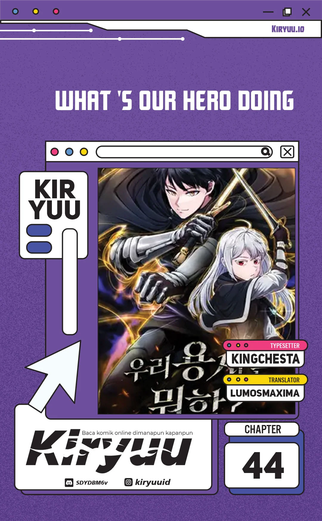 Komik What’s Our Hero Doing? Chapter 44 gambar 1