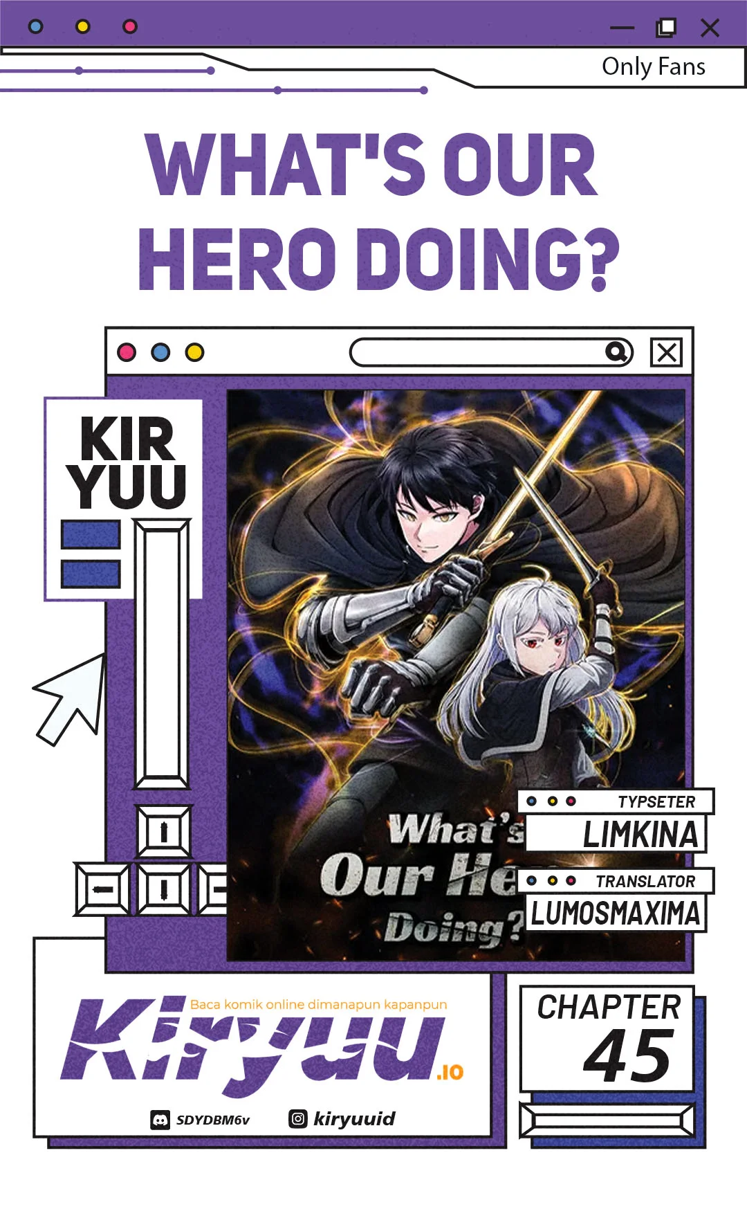 Komik What’s Our Hero Doing? Chapter 45 gambar 1
