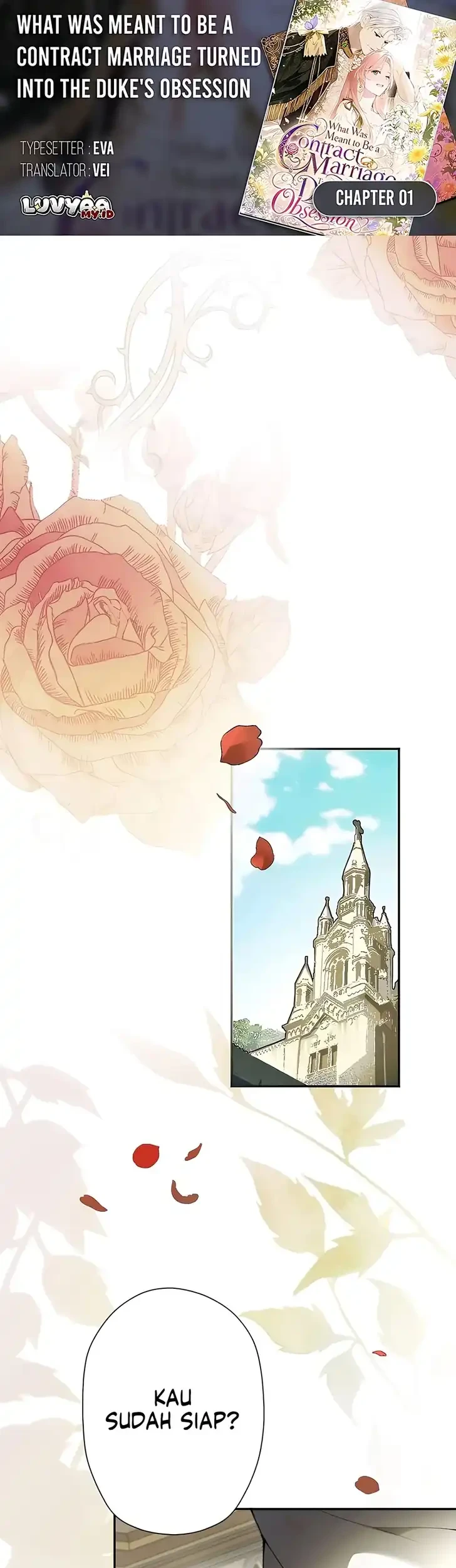 Komik What Was Meant to Be a Contract Marriage Turned Into the Duke’s Obsession Chapter 1 gambar 1
