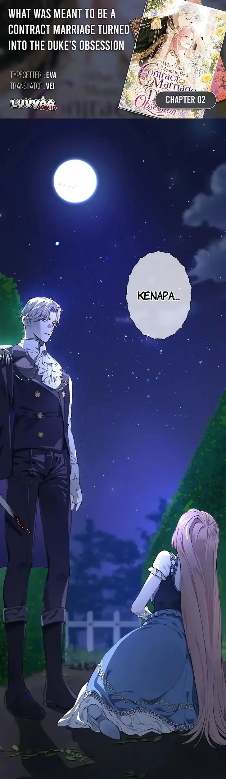 Komik What Was Meant to Be a Contract Marriage Turned Into the Duke’s Obsession Chapter 2 gambar 1