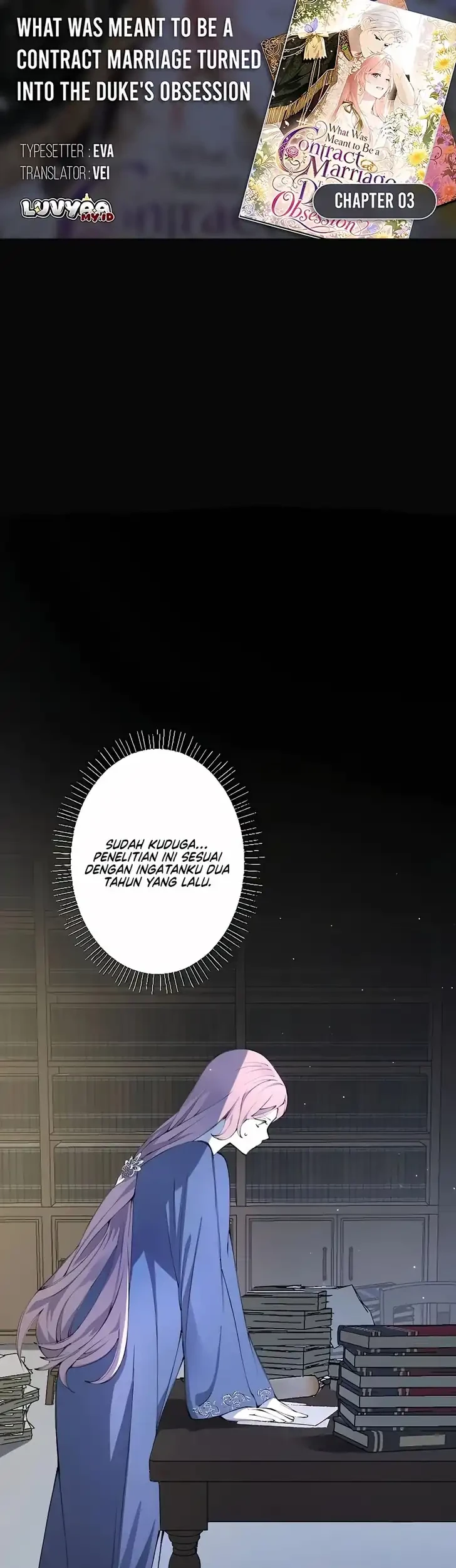 Komik What Was Meant to Be a Contract Marriage Turned Into the Duke’s Obsession Chapter 3 gambar 1