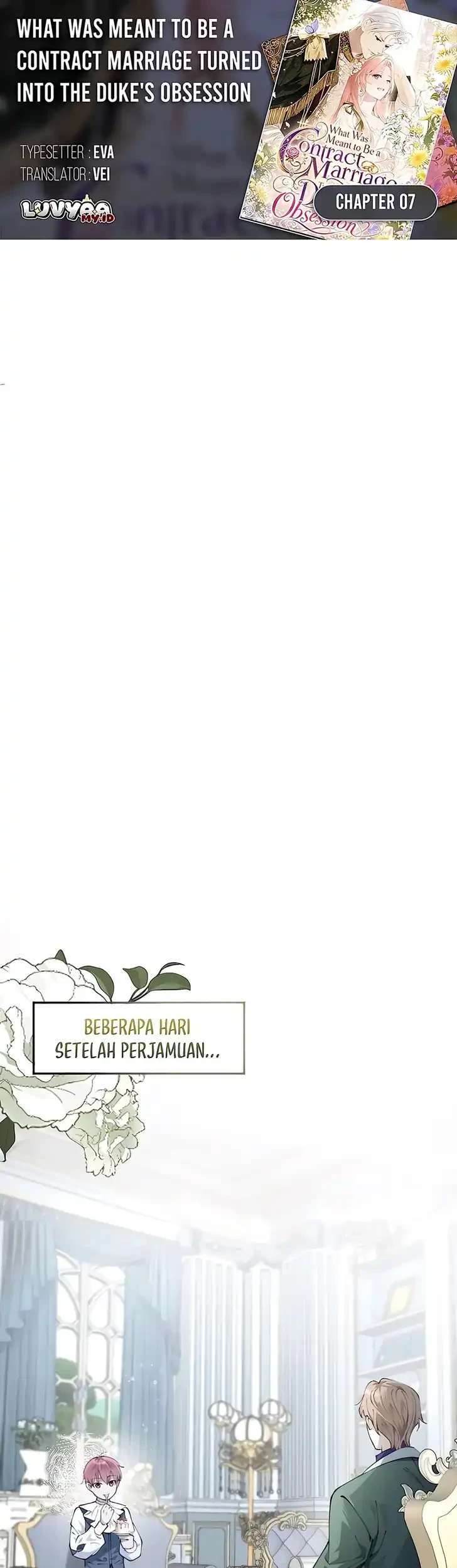 Komik What Was Meant to Be a Contract Marriage Turned Into the Duke’s Obsession Chapter 7 gambar 1