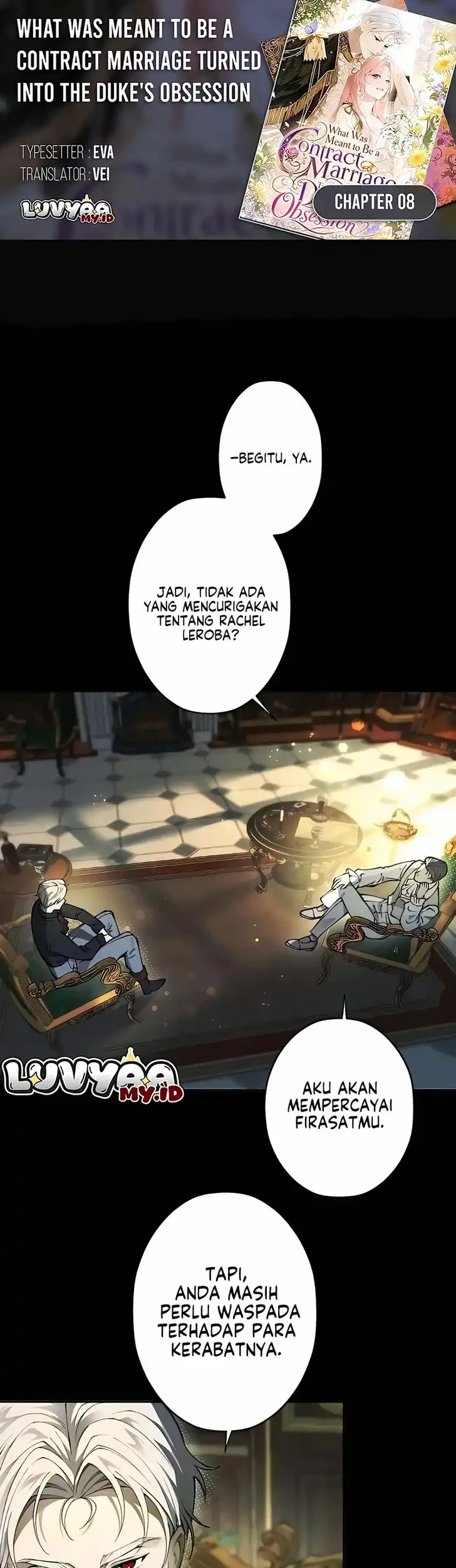 Komik What Was Meant to Be a Contract Marriage Turned Into the Duke’s Obsession Chapter 8 gambar 1