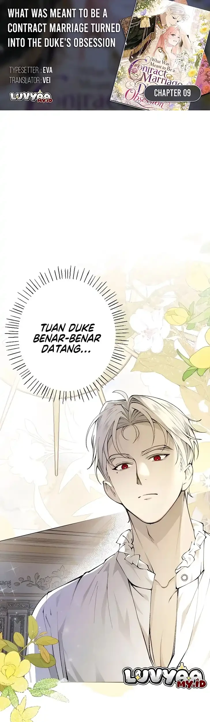Komik What Was Meant to Be a Contract Marriage Turned Into the Duke’s Obsession Chapter 9 gambar 1