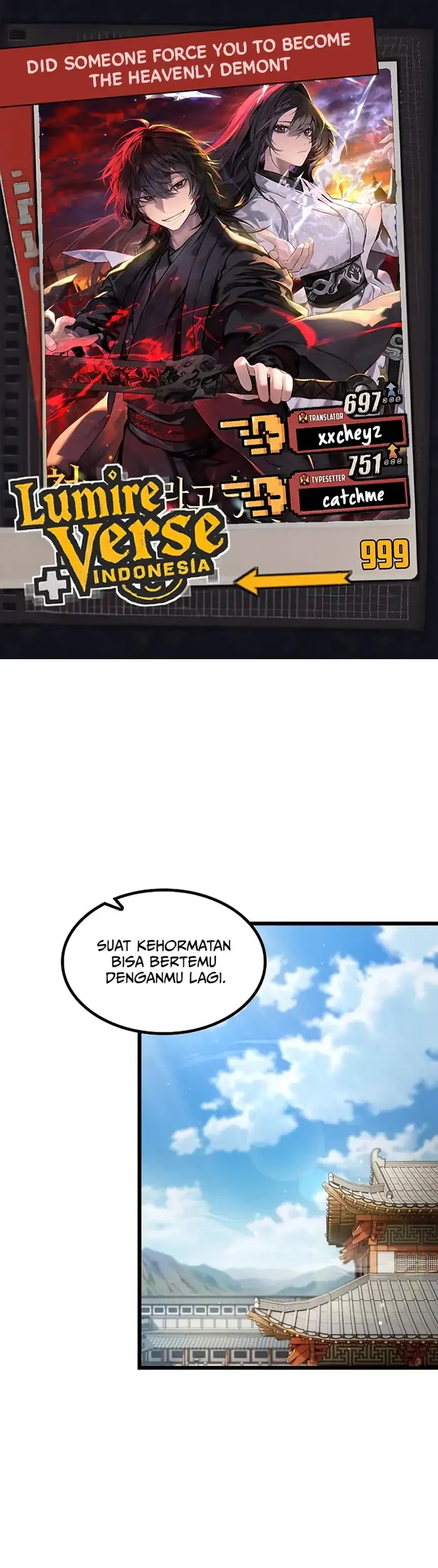Komik Who’s threatening you with a knife to make you a Heavenly Demon? Chapter 17 gambar 1