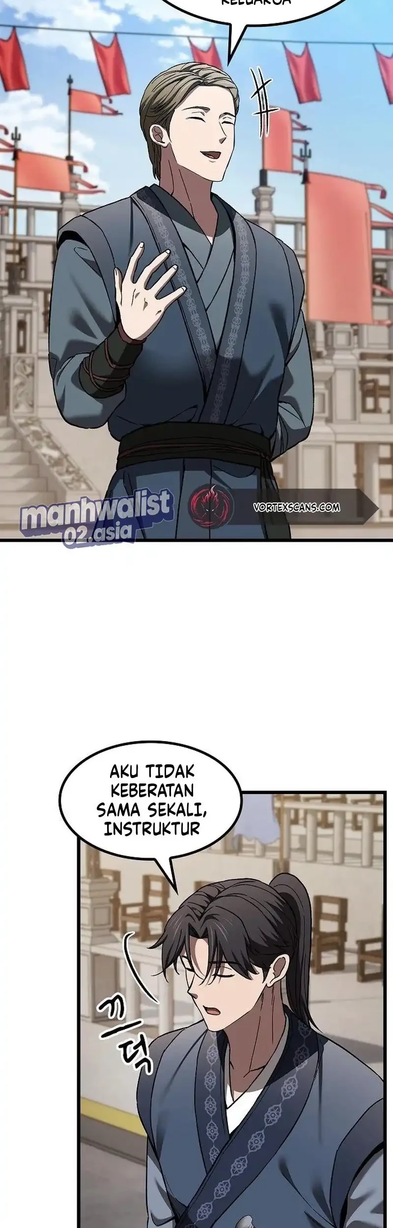 Manhwa Who’s threatening you with a knife to make you a Heavenly Demon? Chapter 32 gambar 2