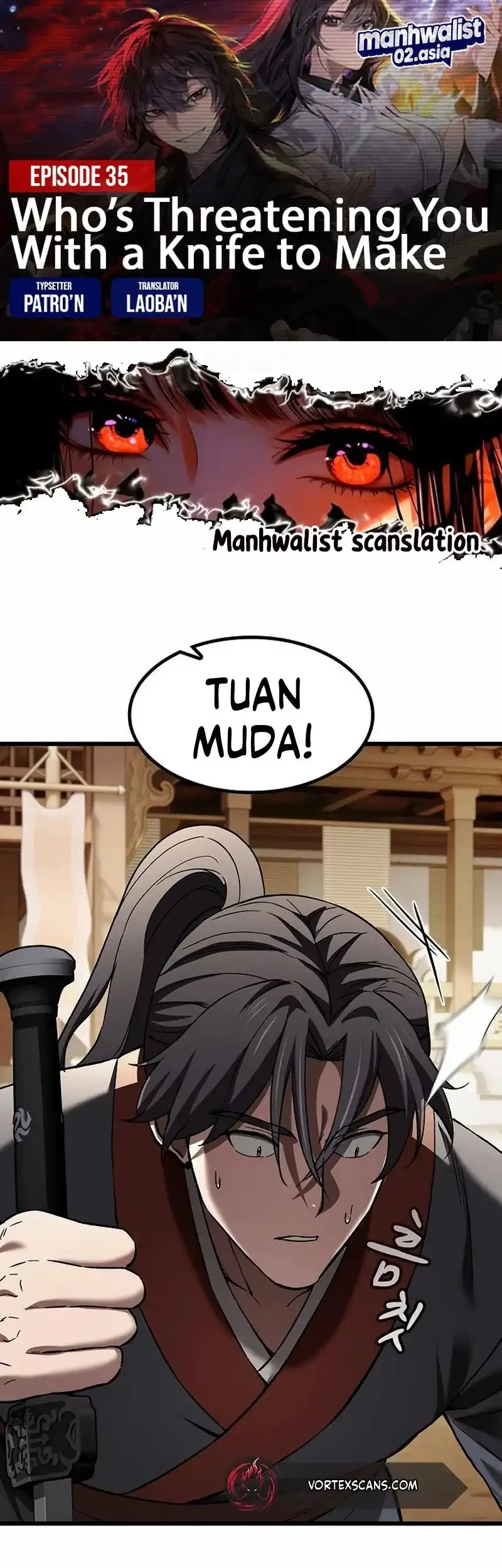 Komik Who’s threatening you with a knife to make you a Heavenly Demon? Chapter 35 gambar 1