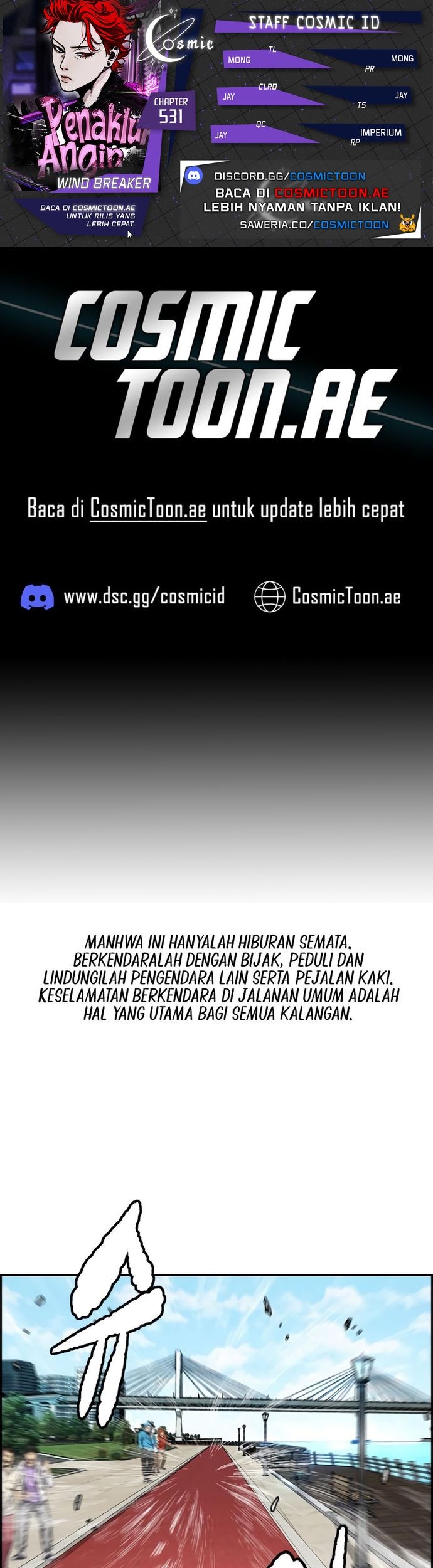 Komik Wind Breaker Chapter 531 gambar 1