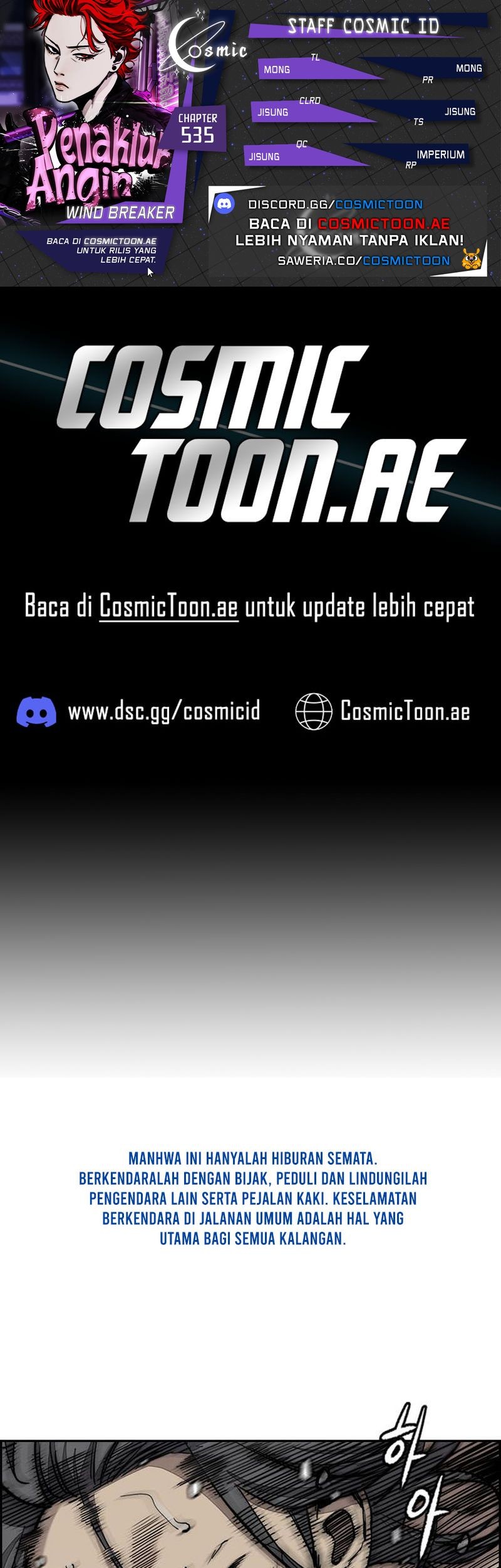 Komik Wind Breaker Chapter 535 gambar 1