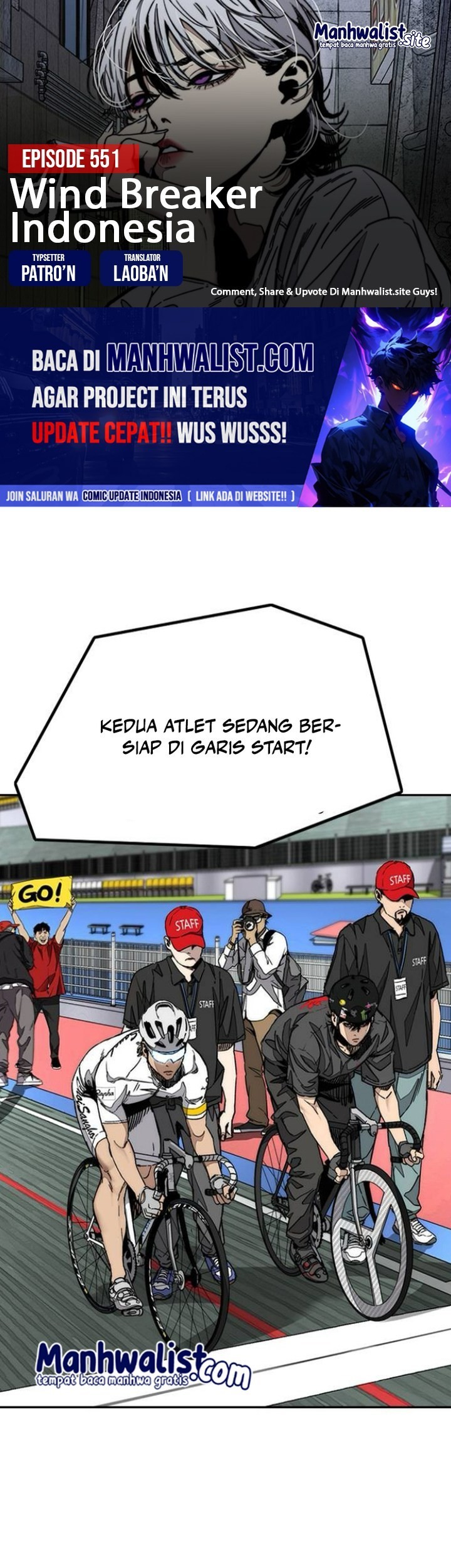 Komik Wind Breaker Chapter 551 gambar 1