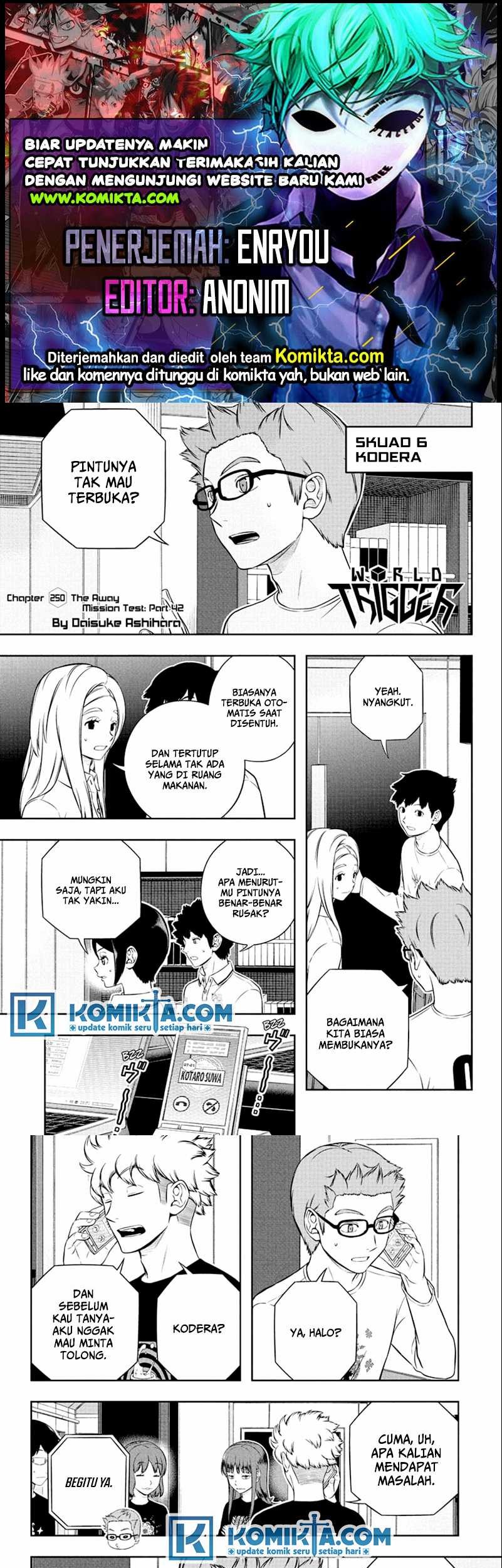 Komik World Trigger Chapter 250 gambar 1
