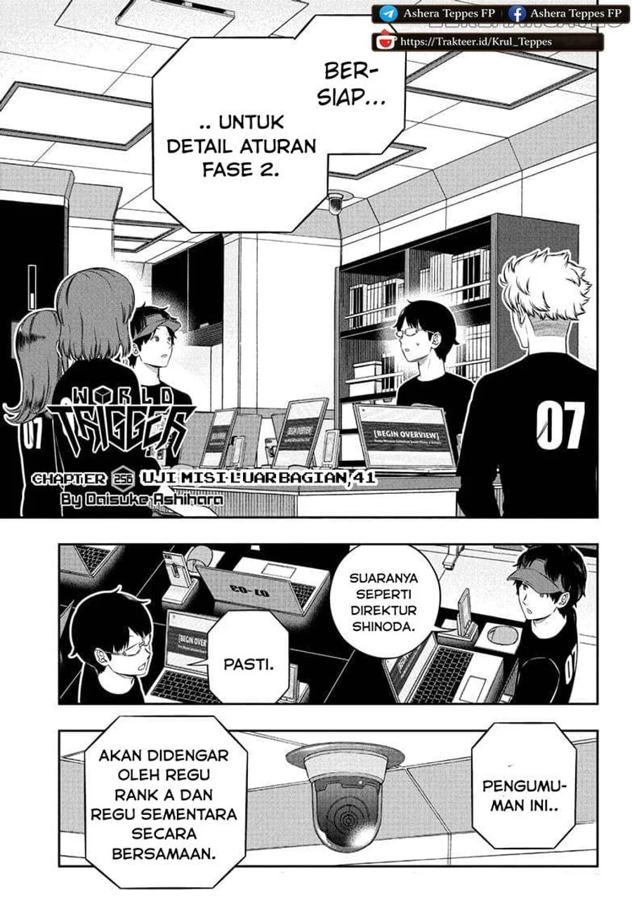 Manga World Trigger Chapter 256 gambar 2