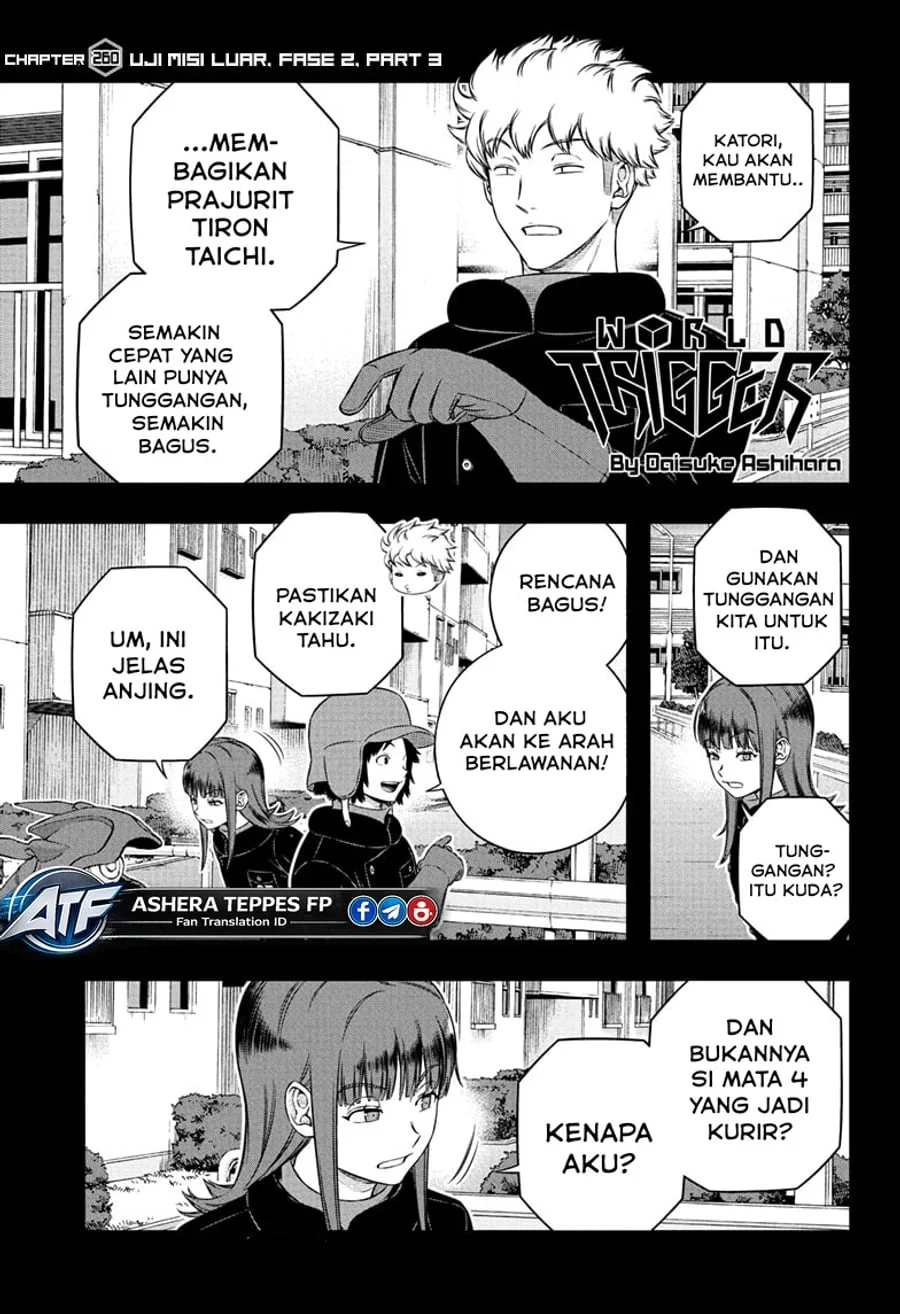 Manga World Trigger Chapter 260 gambar 2