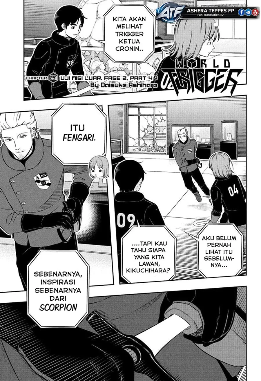Manga World Trigger Chapter 261 gambar 2