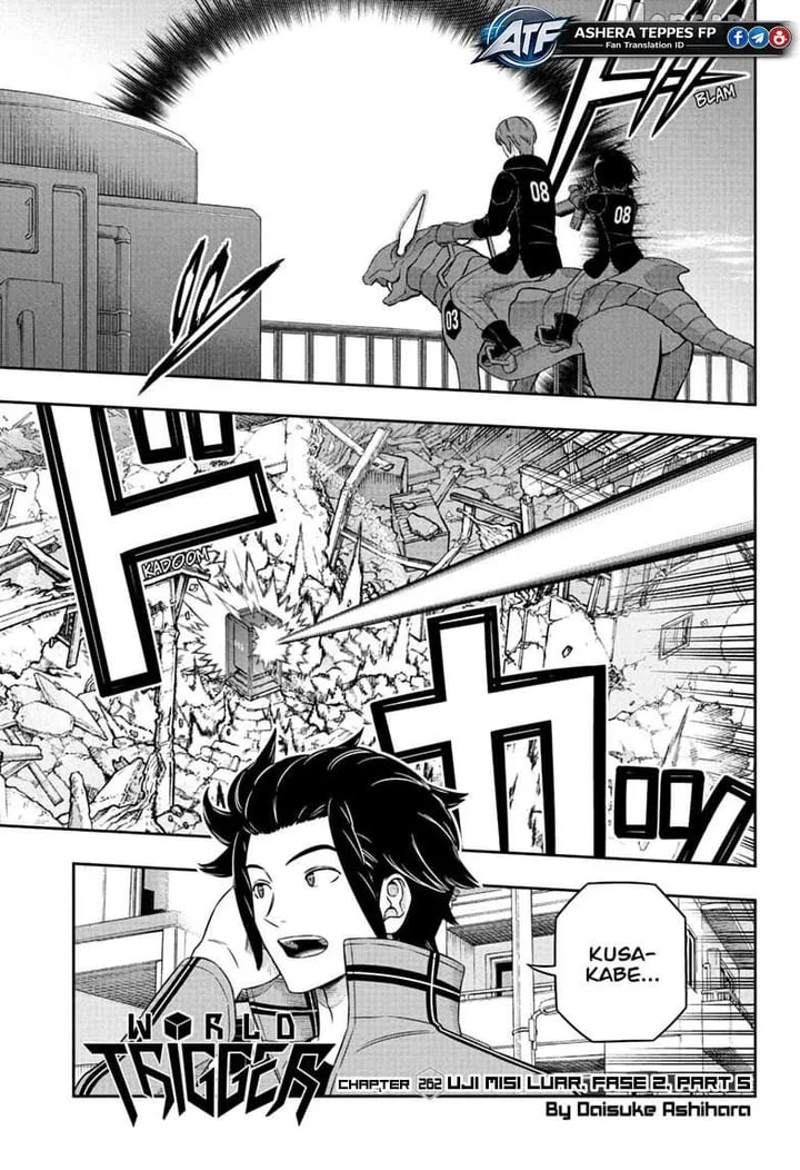 Manga World Trigger Chapter 262 gambar 2