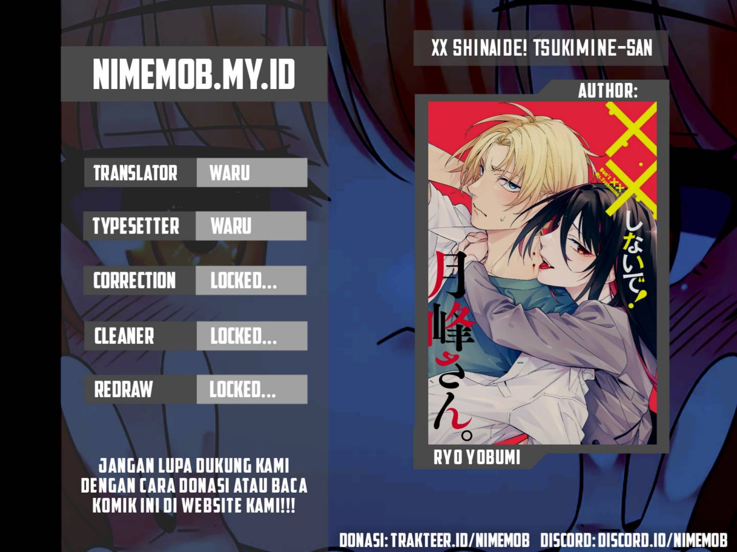 Komik XX Shinaide! Tsukimine-san Chapter 1 gambar 1