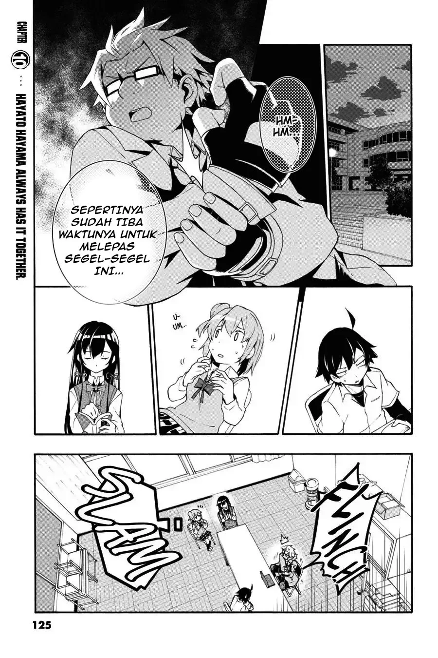 Komik Yahari Ore no Seishun Love Come wa Machigatteiru @comic Chapter 10.1 gambar 1