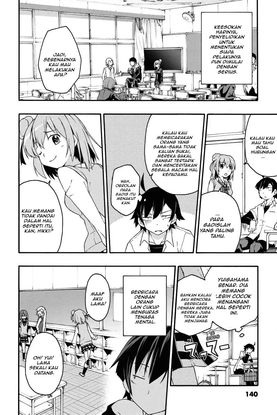 Komik Yahari Ore no Seishun Love Come wa Machigatteiru @comic Chapter 10.2 gambar 1