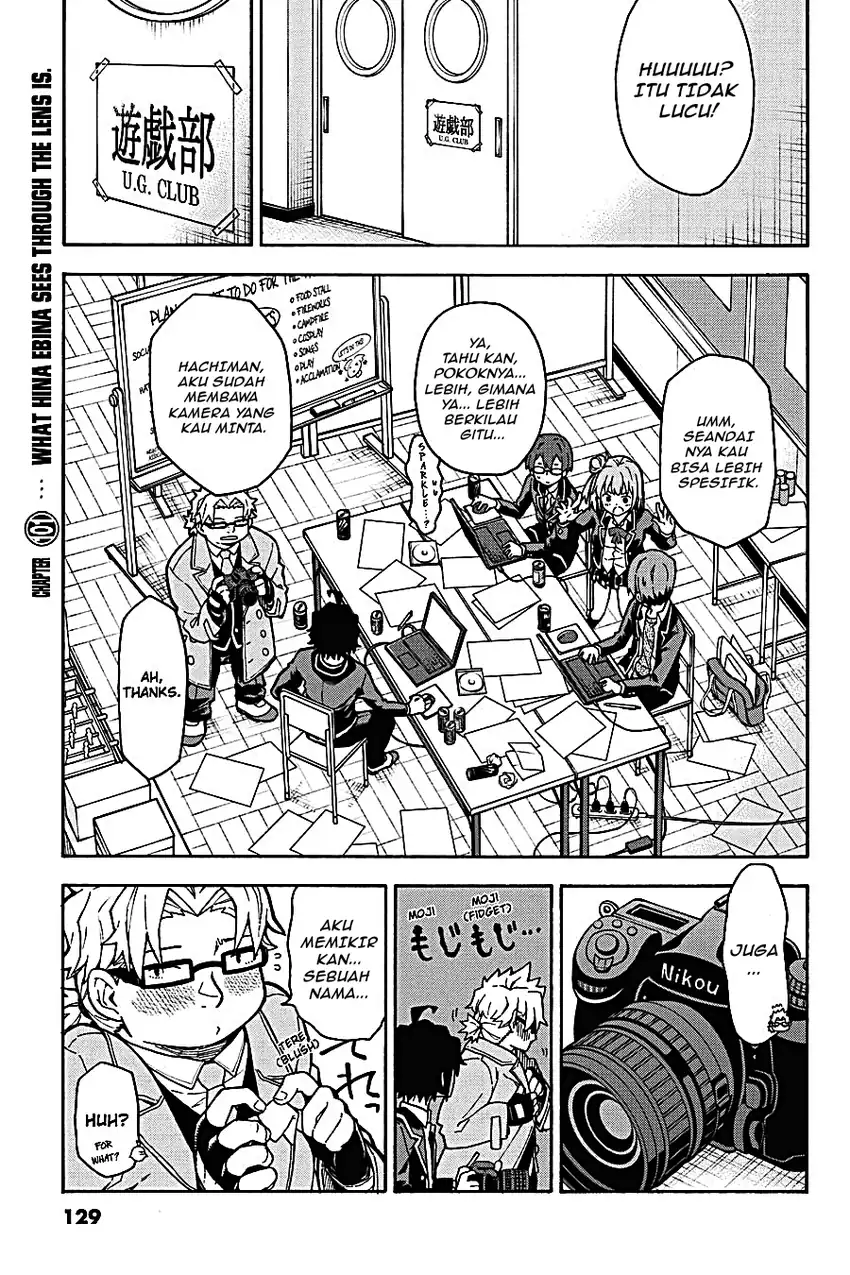 Komik Yahari Ore no Seishun Love Come wa Machigatteiru @comic Chapter 100 gambar 1