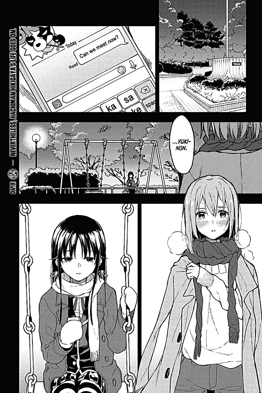 Komik Yahari Ore no Seishun Love Come wa Machigatteiru @comic Chapter 103 gambar 1