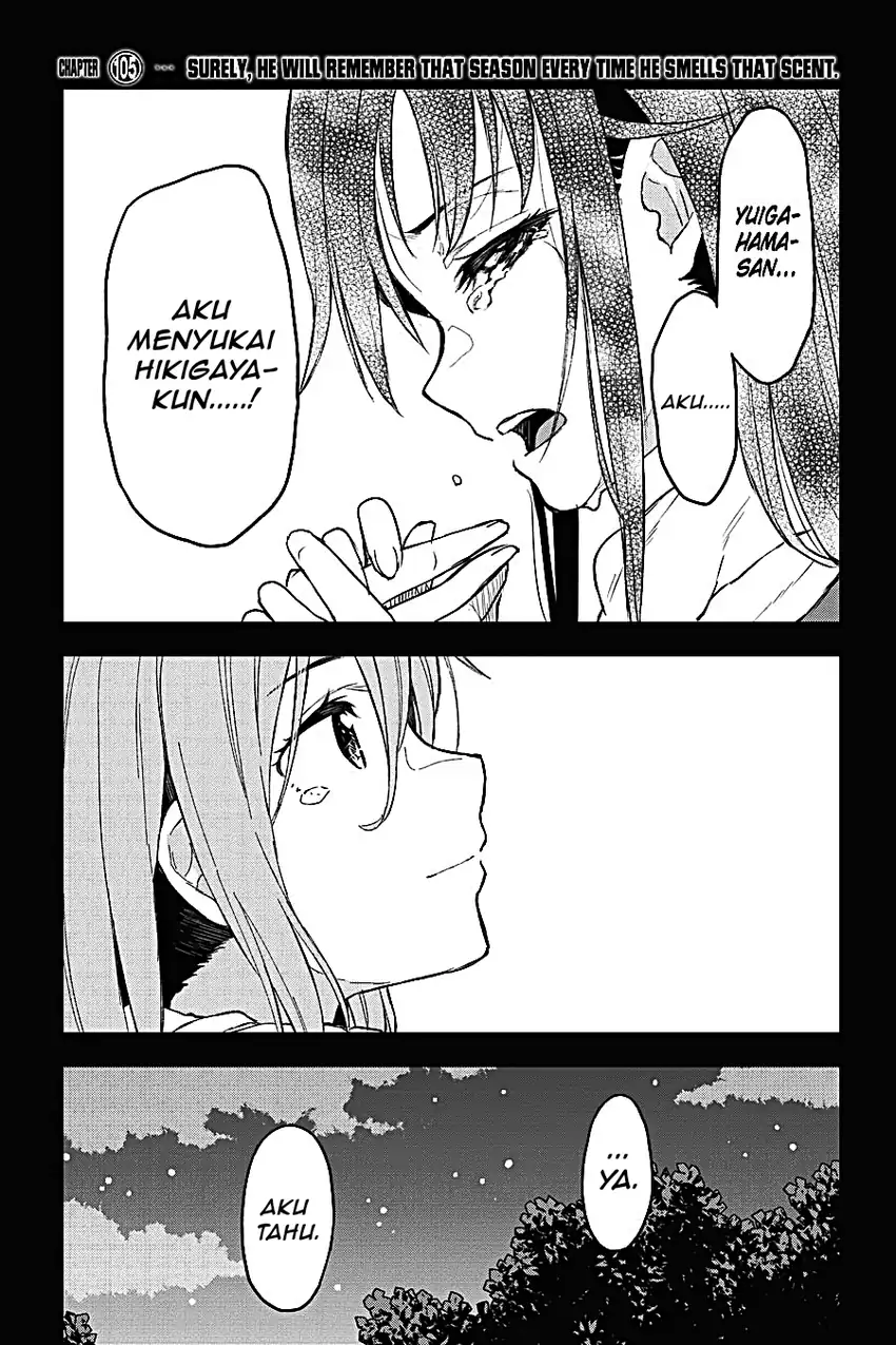 Komik Yahari Ore no Seishun Love Come wa Machigatteiru @comic Chapter 104 gambar 1