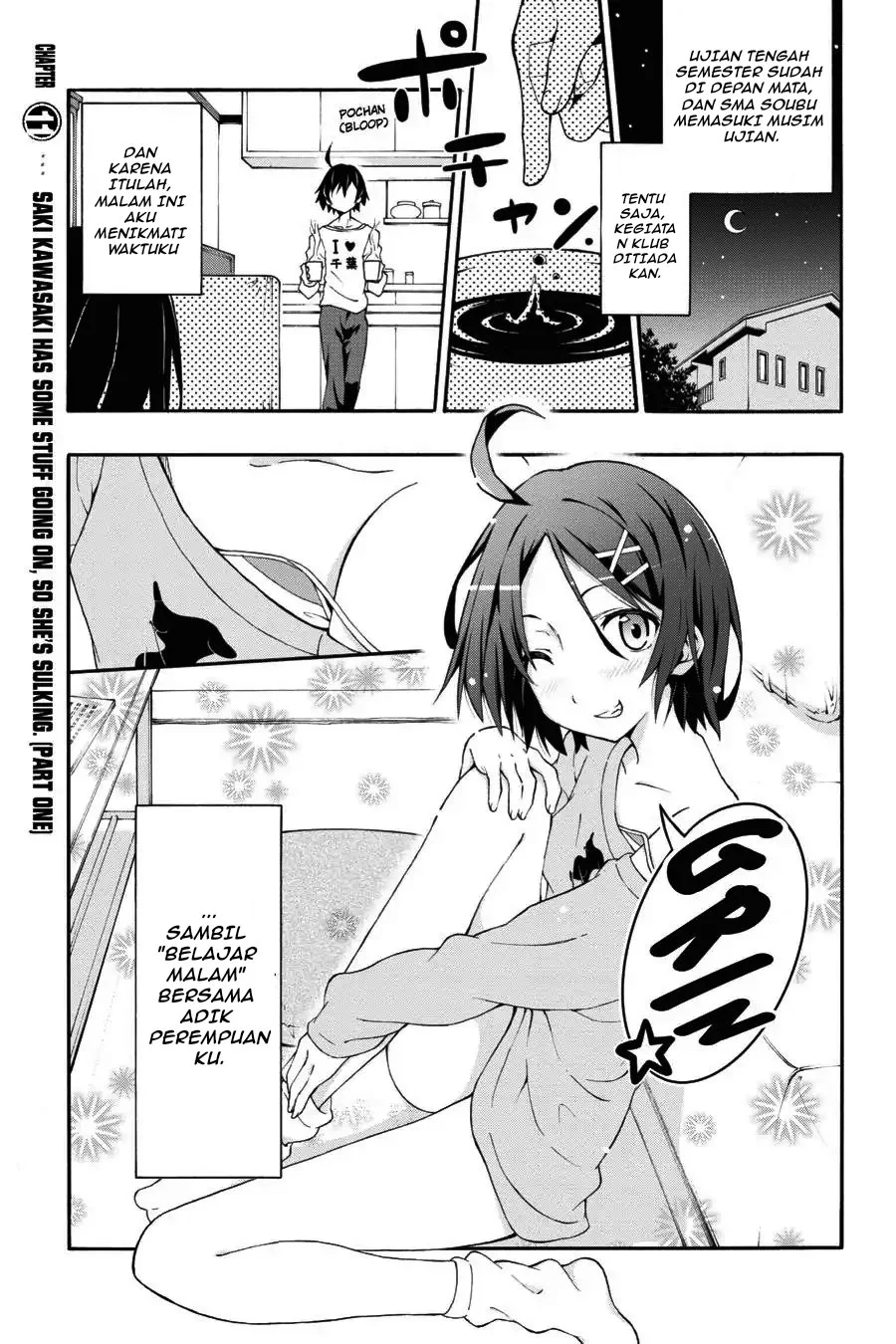 Komik Yahari Ore no Seishun Love Come wa Machigatteiru @comic Chapter 11.1 gambar 1