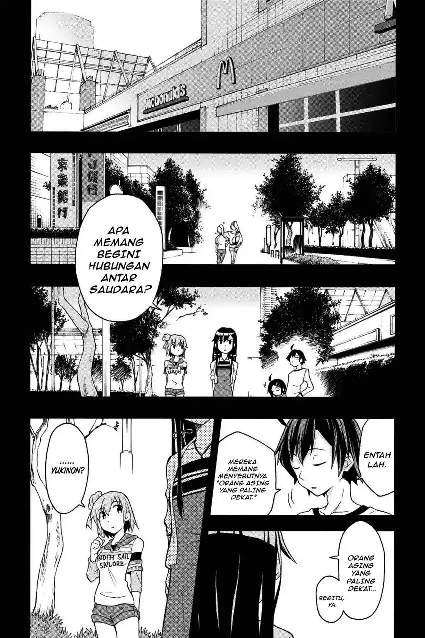 Manga Yahari Ore no Seishun Love Come wa Machigatteiru @comic Chapter 13 gambar 2